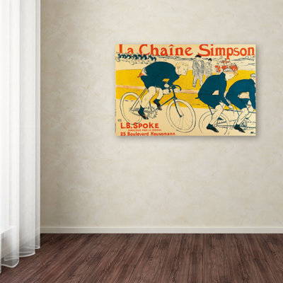" Catene Simpson " by Henri De Toulouse-Lautrec