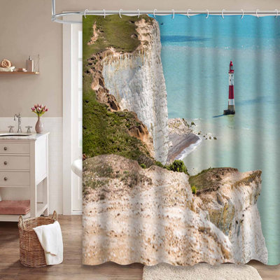 Tête de phare sept blanc avec 12 crochets UK Beachy Head