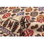 Tapisserie crème Janzen 4 pi 2 po x 6 pi 1 po Kilim