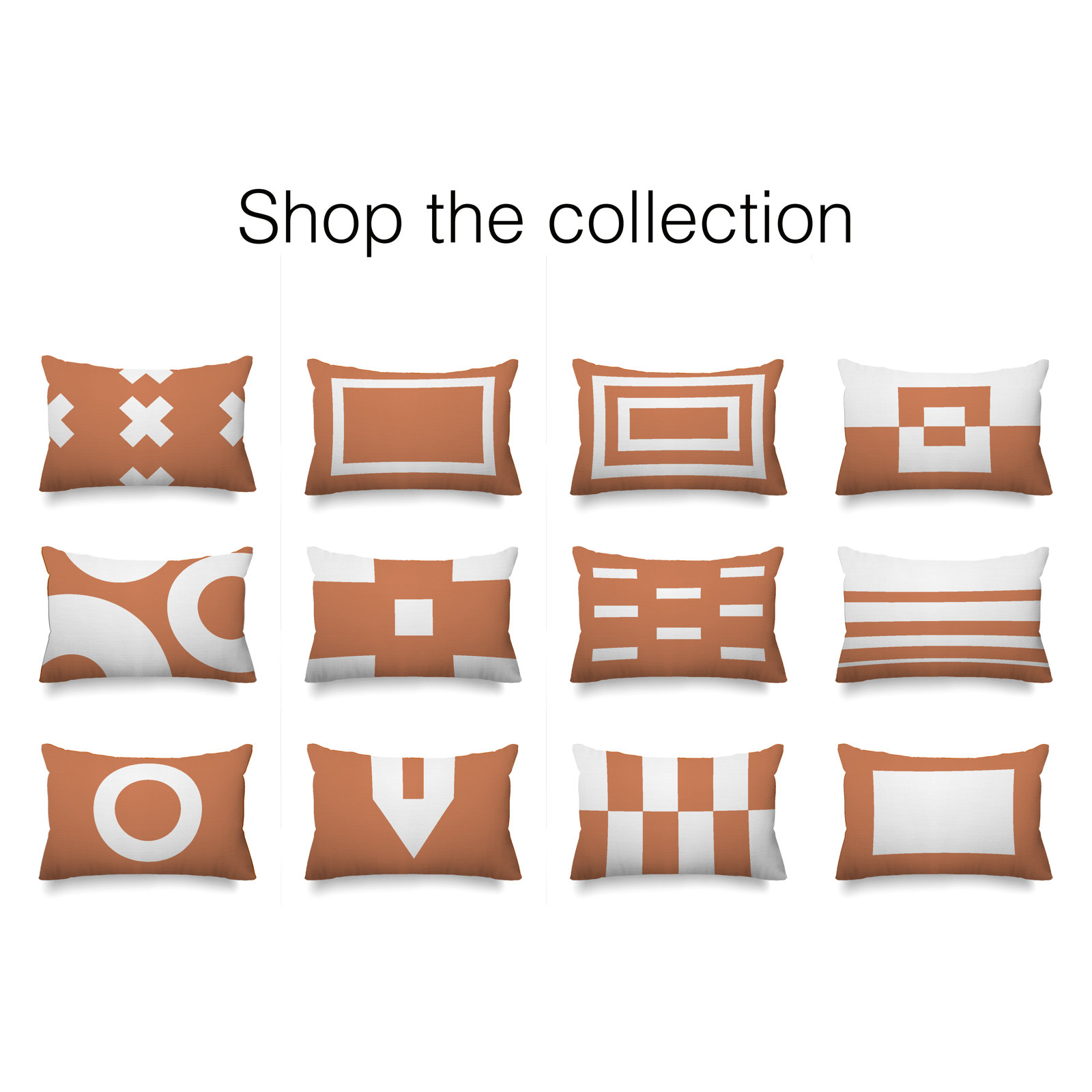 Luella Geometric Indoor/Outdoor Throw Pillow, Nude