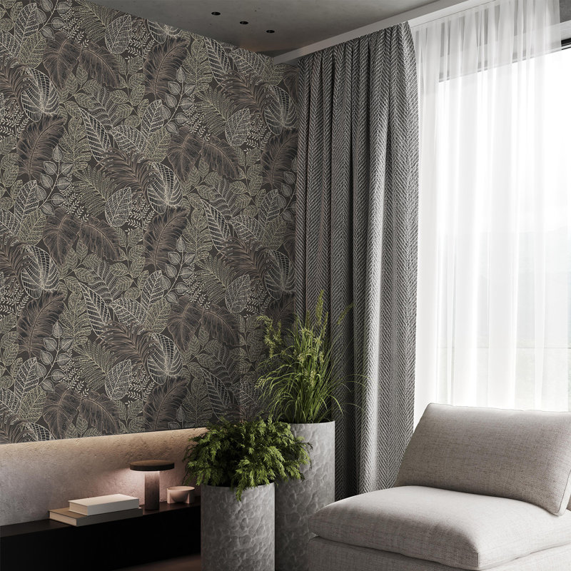 Superfresco Easy Spring 2024 Wallpaper Double Roll, Black/Gold