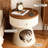 Multi-functional End Table Cat Home With Drawer