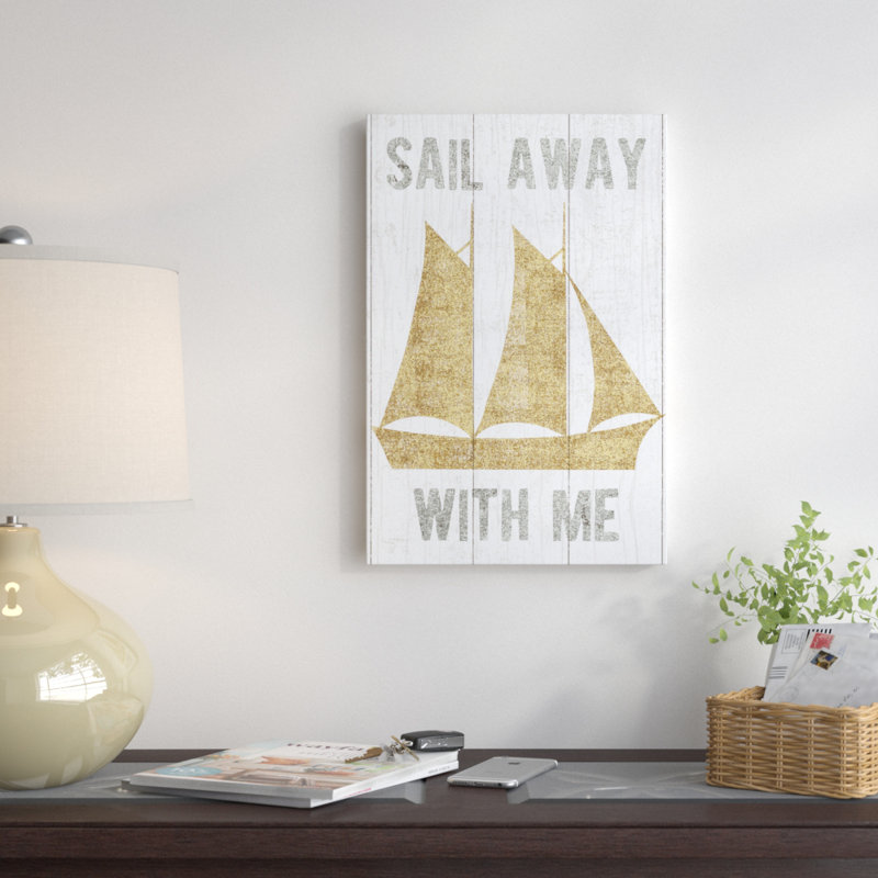« beachscape series : bateau iii », reproduction d’impression sur toile, H 40 po x l 26 po x P 1,5 po, Toile tendue
