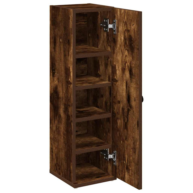 Bucherie Bathroom Cabinet, Smoked Oak