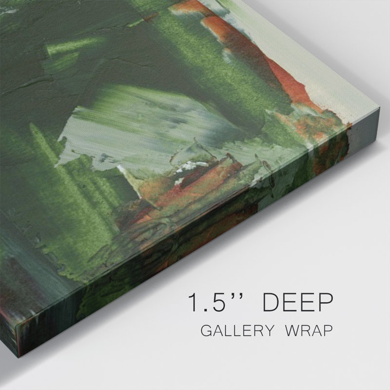 Evolve Green II-Gallery Wrapped Canvas, 40" H x 40" W x 1.5" D