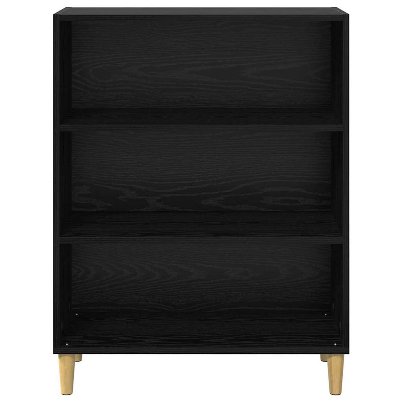 Sideboard Engineered Wood Console Cabinet Home Organiser, Black