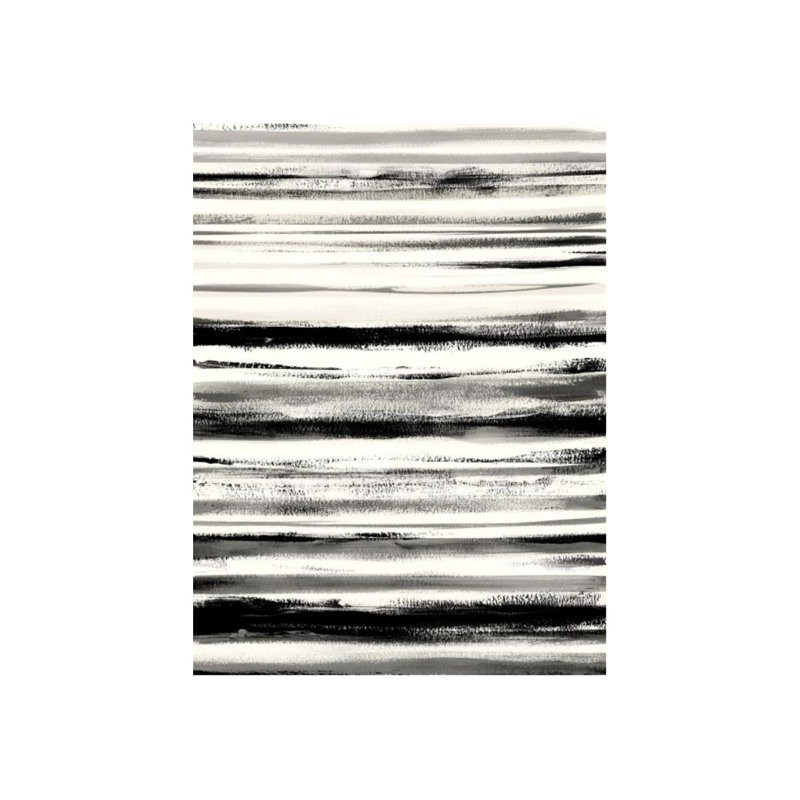 Line Study I Print by Guseul Park, 32" H x 24" W x 1.5"D, Glass Coat