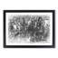 Birds Eye View of New York City in Abstract - Picture Frame Graphic Art Print-55685882-55685883