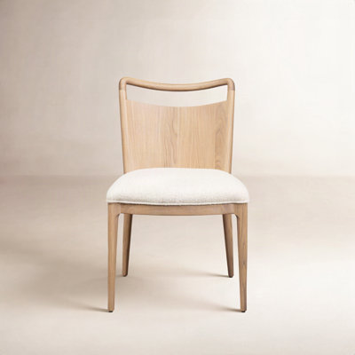 Bibiana Linen Oak Dining Chair