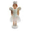 Fées de Noël.  Décoration festive classique en bois F07M14-13-N01657