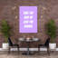 «Take The Ris Quote», impression d'art moderne minimaliste abstrait lavande-129899674