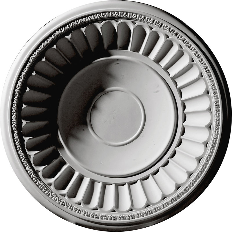 Dublin 26.88'' H x 26.88'' W x 3.88'' D Urethane Ceiling Medallion