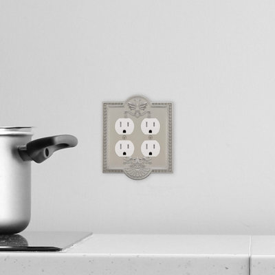 Meadows 2-Gang Duplex Outlet Wall Plate