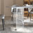 White Rectangular Marble Tabletop Dining Table-526089443