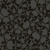 Barbara Hulanicki Flock Abstract Wallpaper Roll