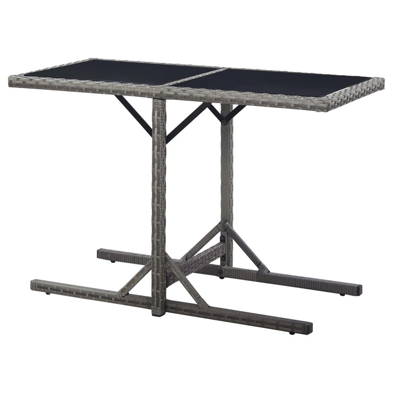 Table basse Akemi, Anthracite, Anthracite