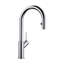 Robinet de cuisine à double jet Urbena - Chrome-54930165
