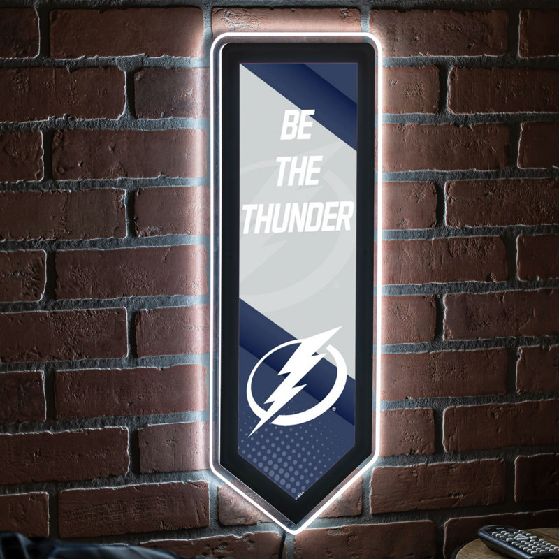 Enseigne murale NHL Team Pennant, Tampa Bay Lightning