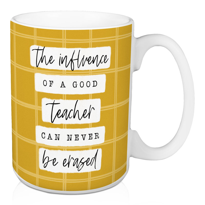 L’influence d’un bon enseignant ne peut pas être effacée grande tasse à café