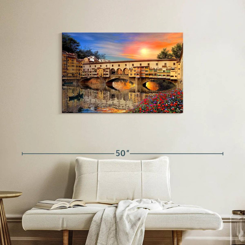 Lilie Florence Bridge, 24" H x 36" W