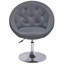 Fauteuil demi-tonneau pivotant de 27,2 po Askins-2021380147
