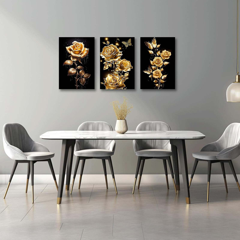 3 Piece Wrapped Canvas Print