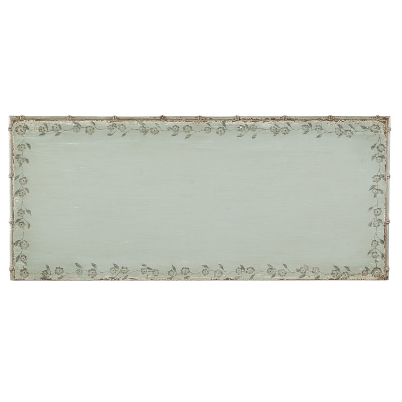 Charleston Solid Wood Accent Chest, Haint Blue
