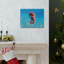 Art mural majestueux hippocampe