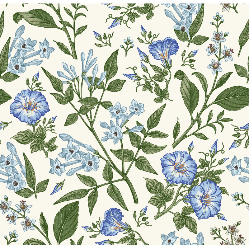 Rouleau de papier peint L 10,4 pi x l 125 po Wildflowers