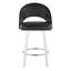 Tabouret de comptoir à hauteur fixe avec pivot-1167536667-1167536666