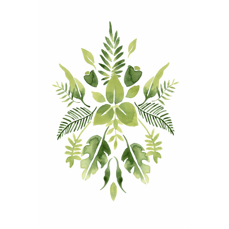 Verdant Vignette III by June Erica Vess - Wrapped Canvas Print, 122cm H x 81cm W x 3.8cm D