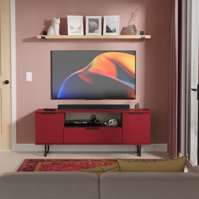 Bisceglia Unfinished TV Stand for TVs up to 65"