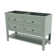 48'' Double Bathroom Vanity Base Only, Sink not Included