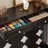 Luxury Style Black Storage Shoe Cabinet