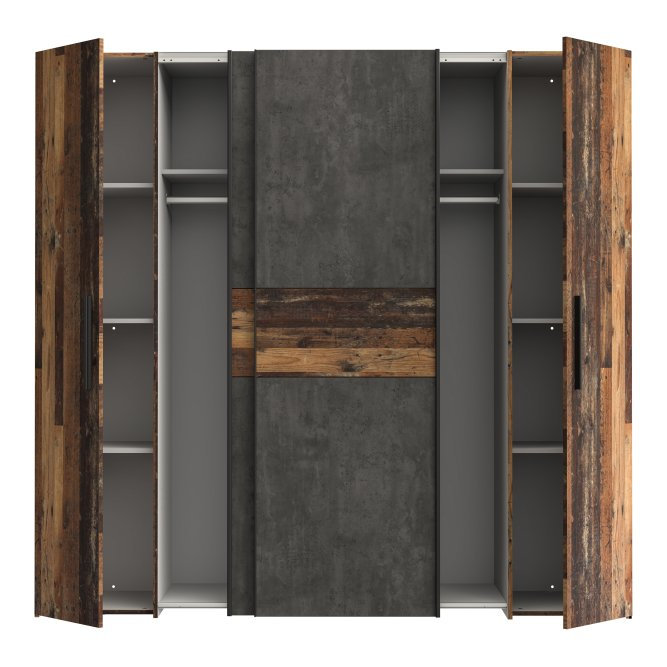 Braylen 4 Door Wardrobe