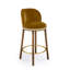 Alma Upholstered Stool with Solid Wood Frame-55964068-55964070-55964082