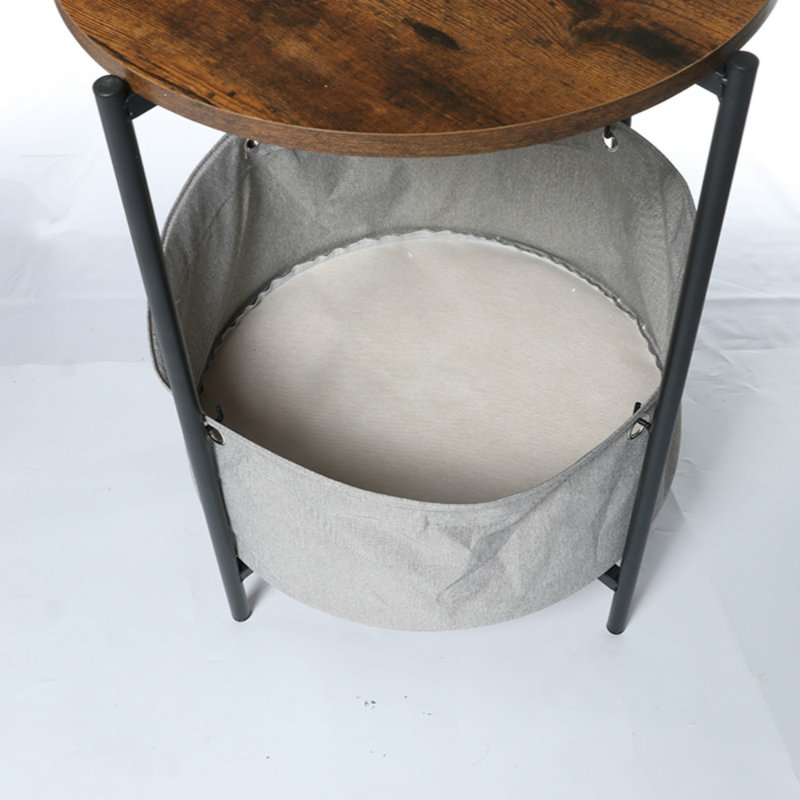 Table de bout avec rangement resendiz