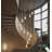 120" Long Crystal Raindrop Chandeliers 12-Light Silver Metal Pendant Light 3000-6000K Dimmable LED