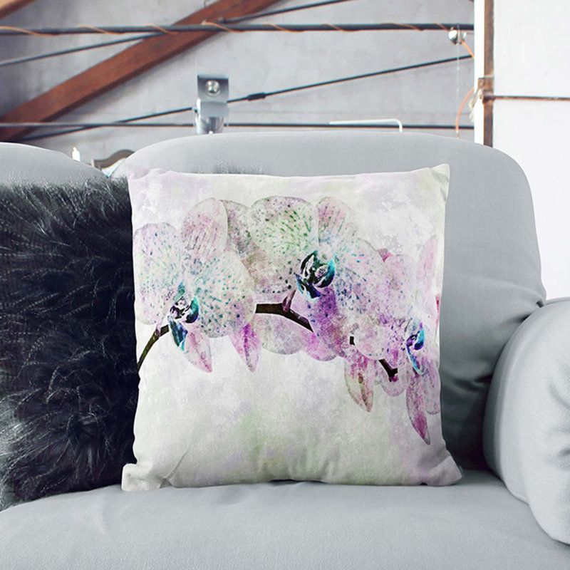 Abstract Square Cushion, 55cm H x 55cm W x 20cm D
