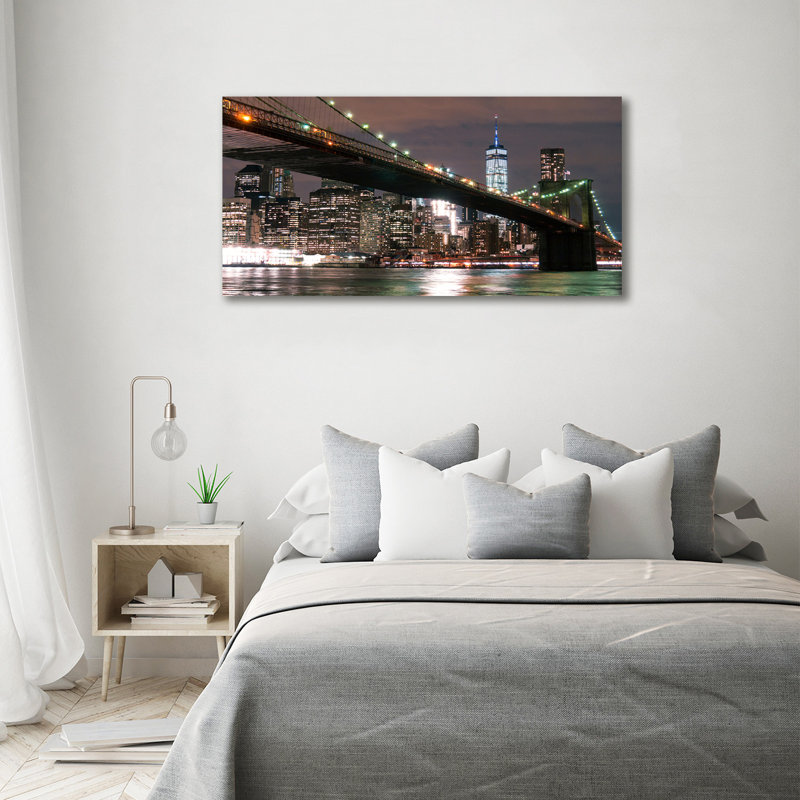 Manhattan New York - Print, Canvas, 70cm H x 140cm W