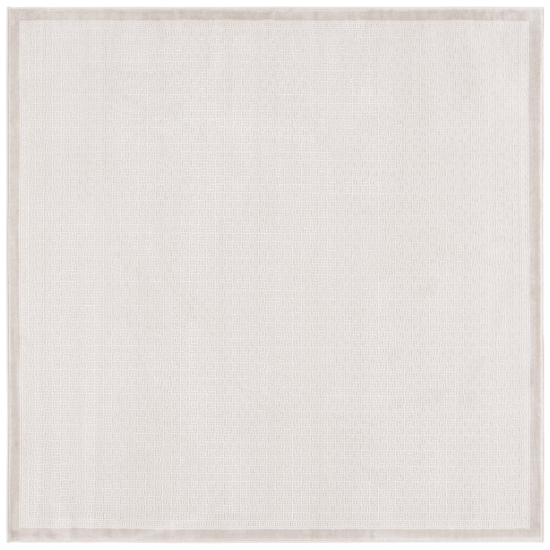 Tyvonne Performance Geometric Rug, Square 6'7"
