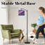 Lampe sur pied Arc avec abat-jour réglable Baton de baseball graffiti néon vibrant Lampe sur pied Urban