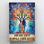 «Yoga And She Lived Happily», reproduction d'art graphique sur toile tendue-836979798