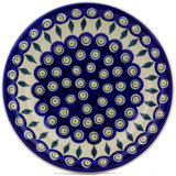 Peacock Stoneware Pasta Bowl