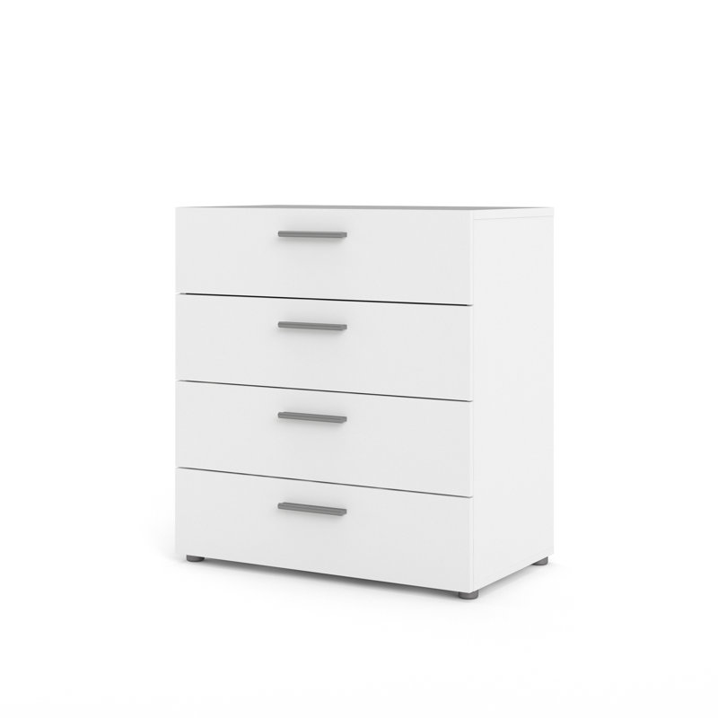 Bigod 4 - Drawer Chest of Drawers, White