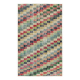 One-of-a-Kind 4’11” X 8’1” Hand Knotted Area Rug