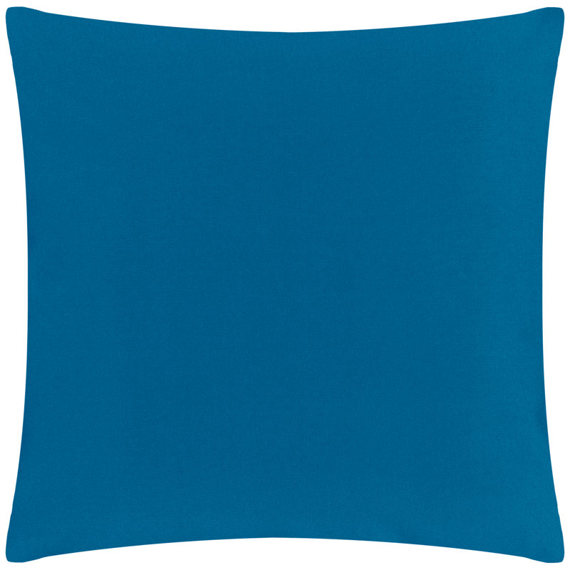 Aljento Indoor / Outdoor Blue Square Throw Cushion Cover