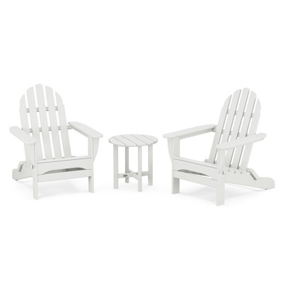 POLYWOOD® Classic Adirondack 2-Person Patio Seating Group