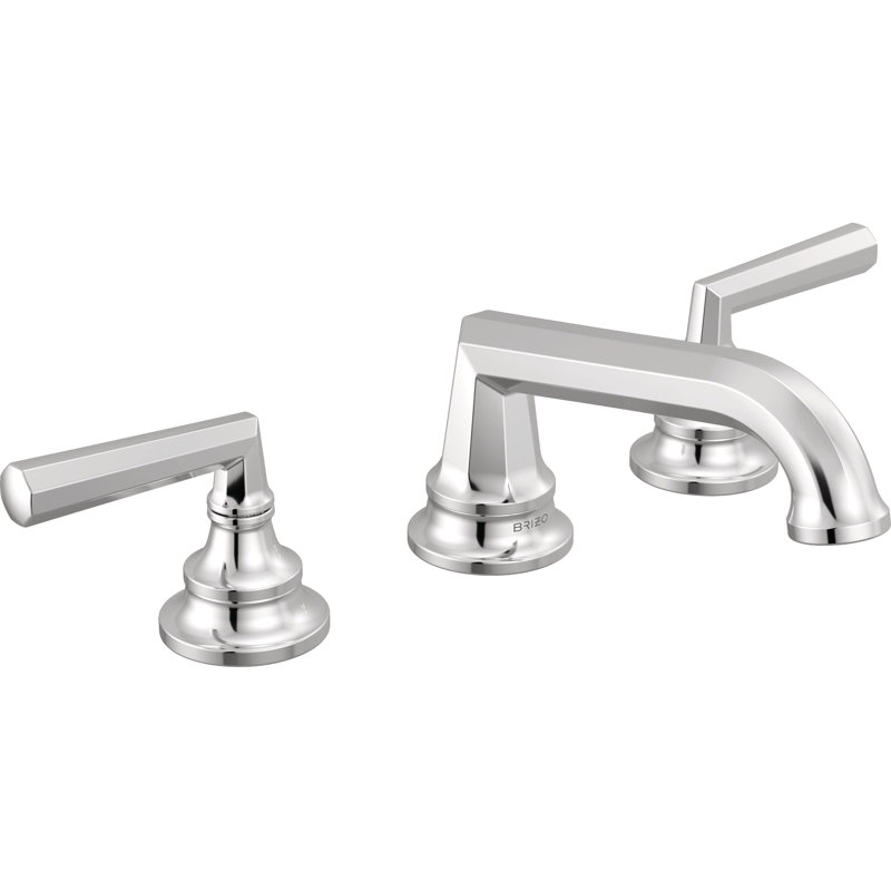 Beauclere™ Widespread Lavatory Faucet With Low Spout, Lever Handle, Polished Chrome