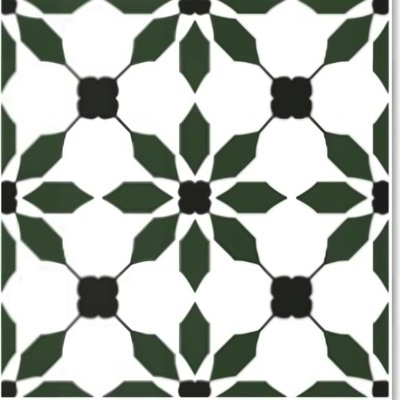 DQ0702-10P 12 In. X 12 In. Peel and Stick Vinyl Floor Tile, Waterproof Modern Floral Parquet